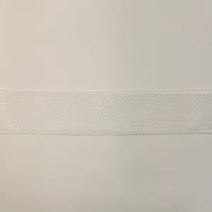 1" White Horsehair Braid