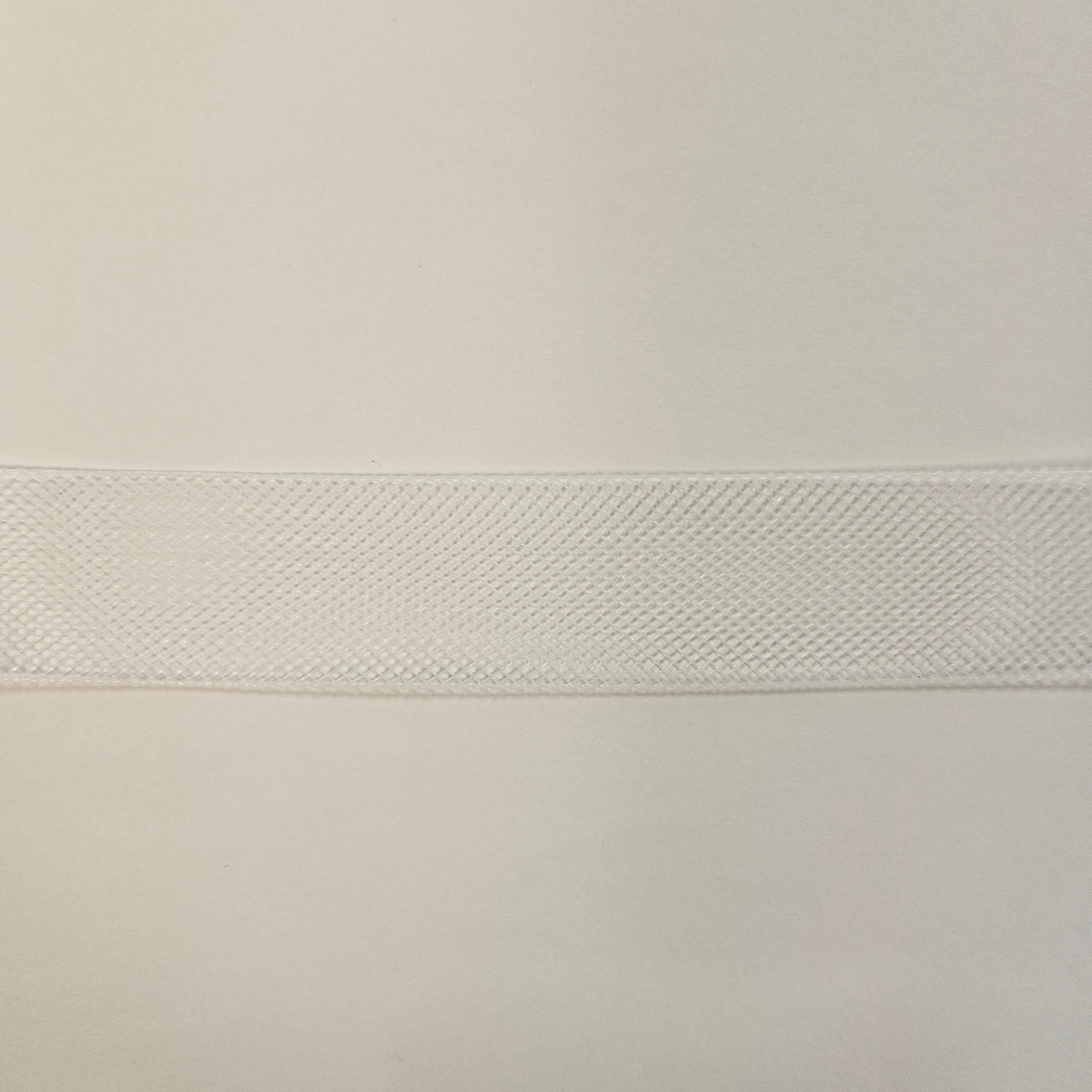 1" White Horsehair Braid