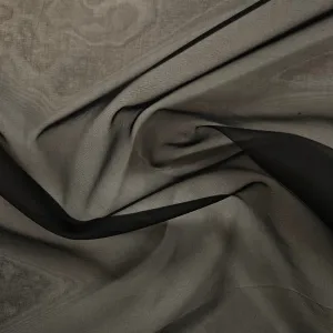 45" Wide Black Silk Organza