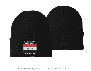 A CO. 68TH DSSB, 4DSB Embroidered Knit Beanie - GquhMG