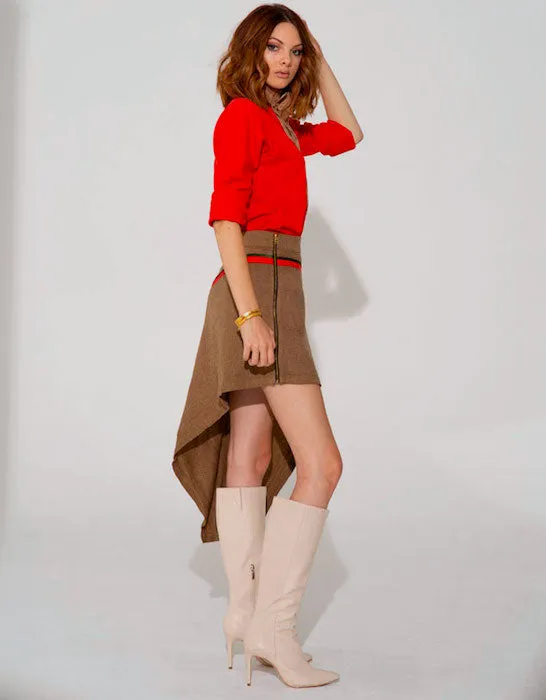 AGAPI Asymmetrical Skirt