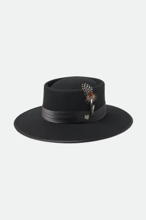 Amarillo Fedora - Black