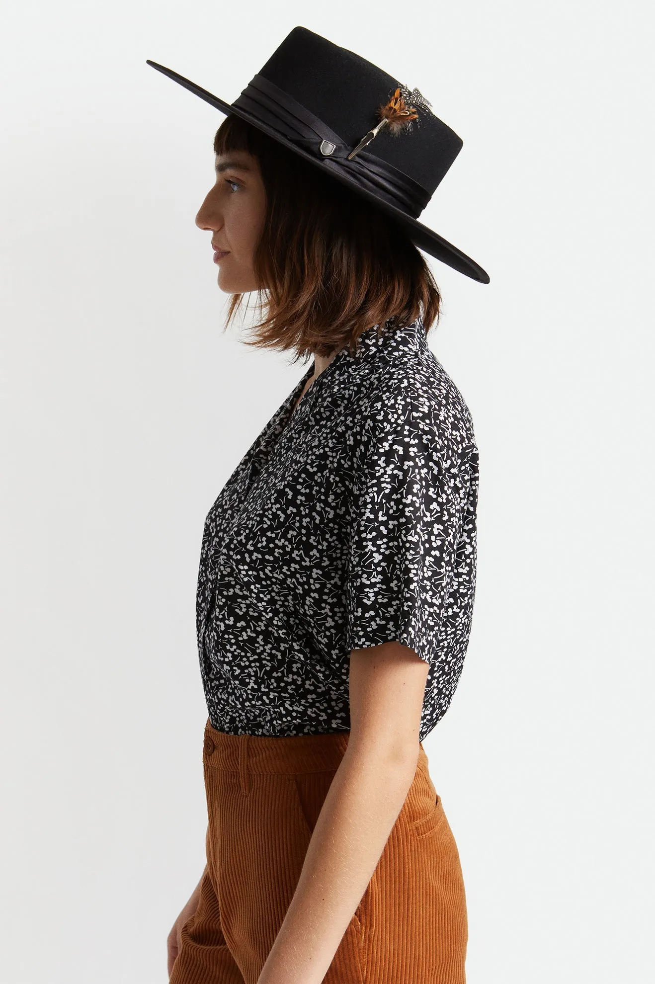 Amarillo Fedora - Black
