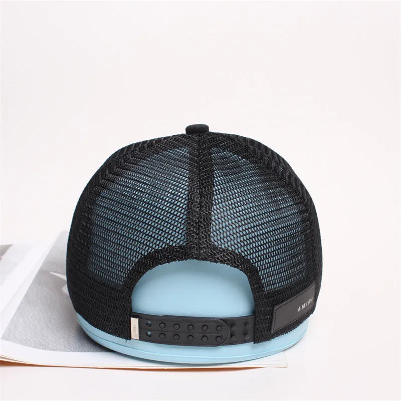 AMIRI Core Logo-Embroidered Baseball Caps