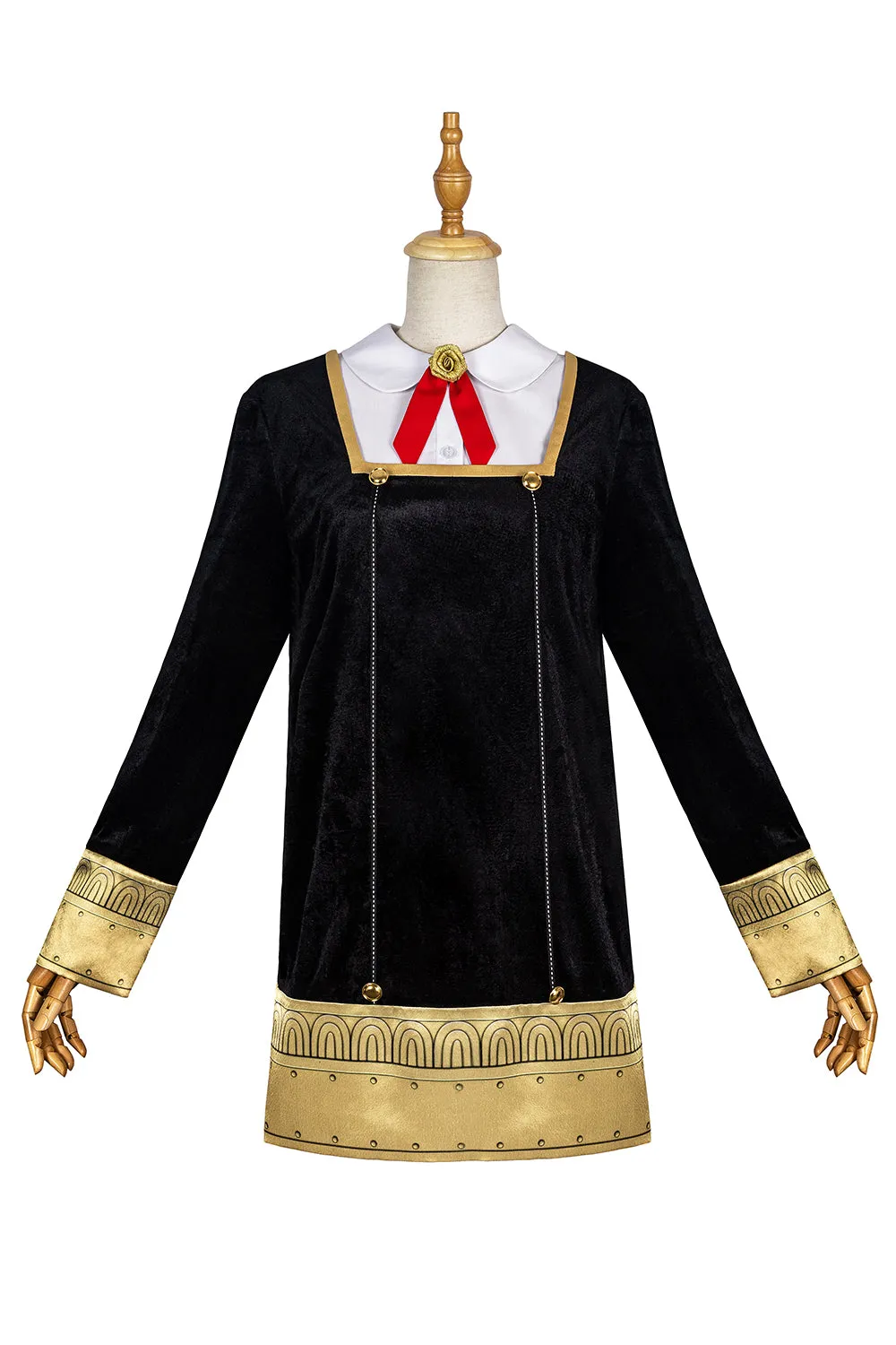 Anya Black Cosplay Dress