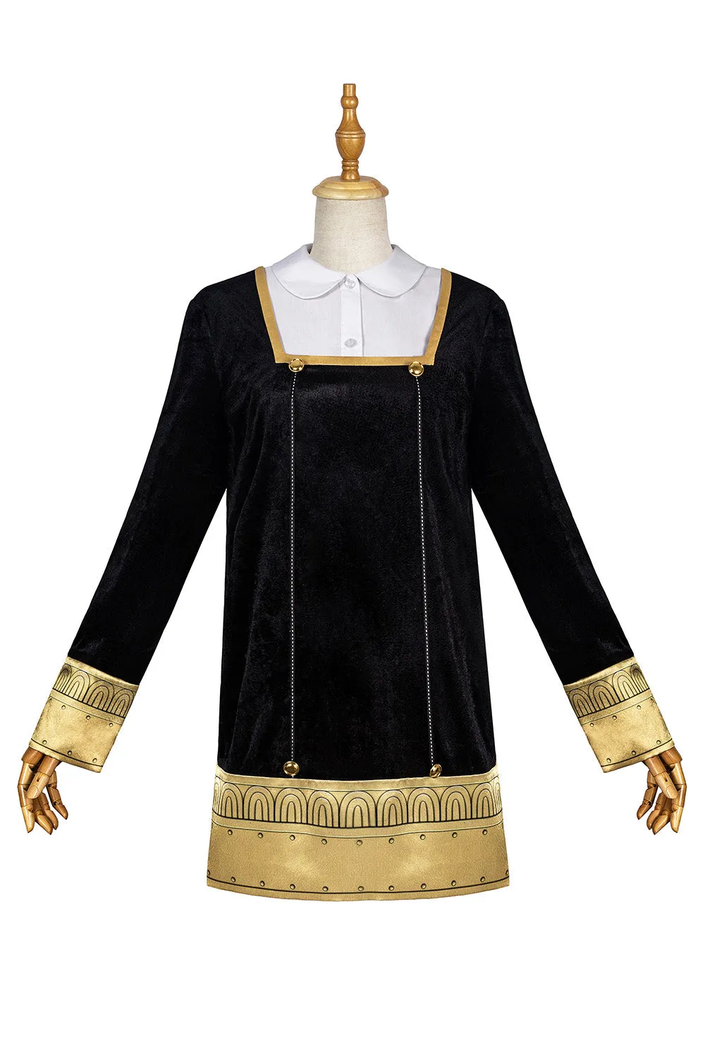 Anya Black Cosplay Dress