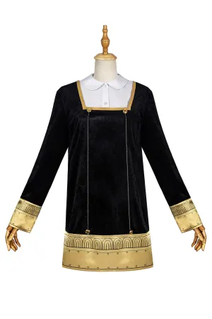 Anya Black Cosplay Dress