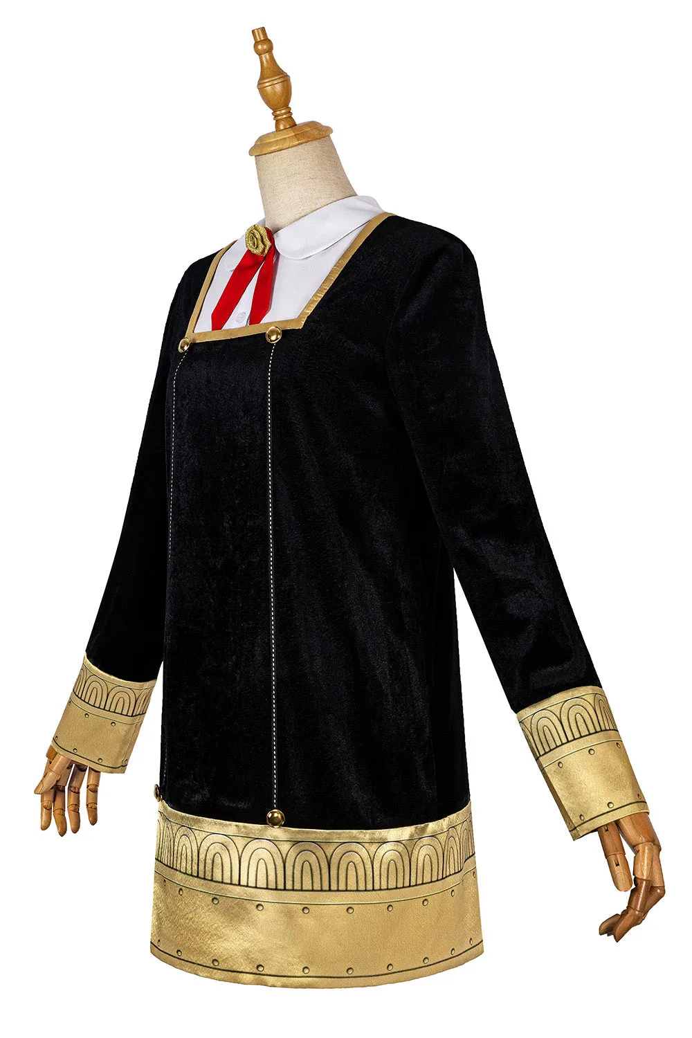 Anya Black Cosplay Dress