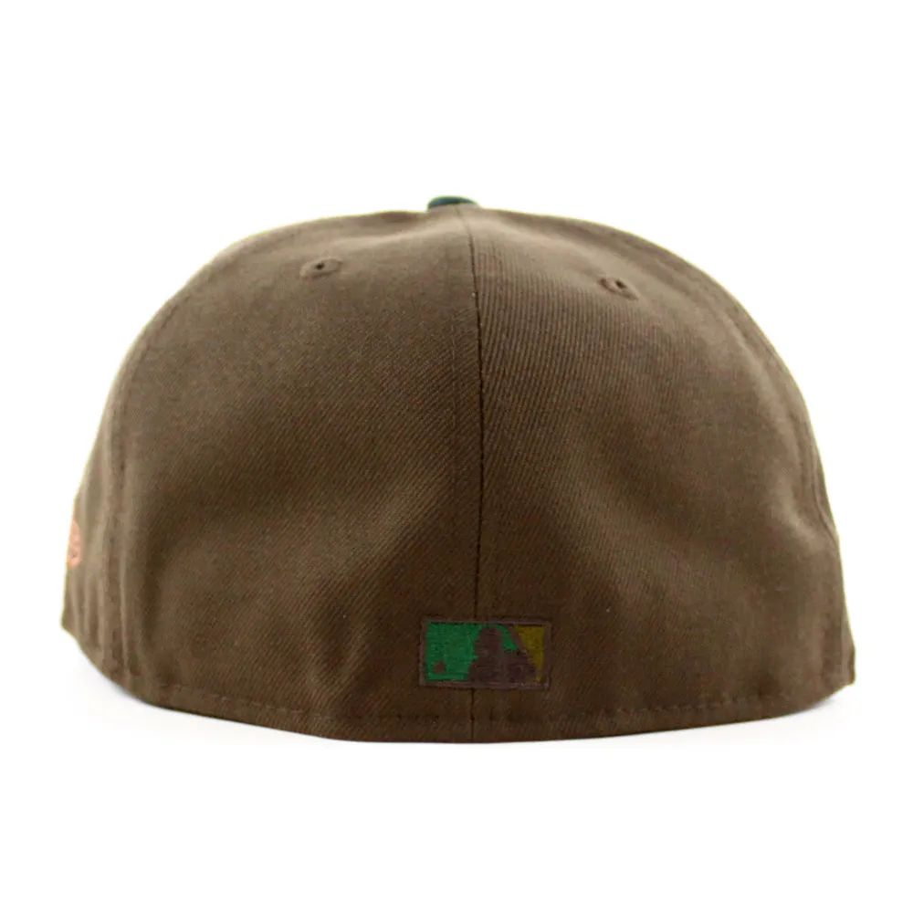 Arizona Diamondbacks 10th Anniversary New Era 59Fifty Fitted Hat (Walnut Green Khaki Under Brim)