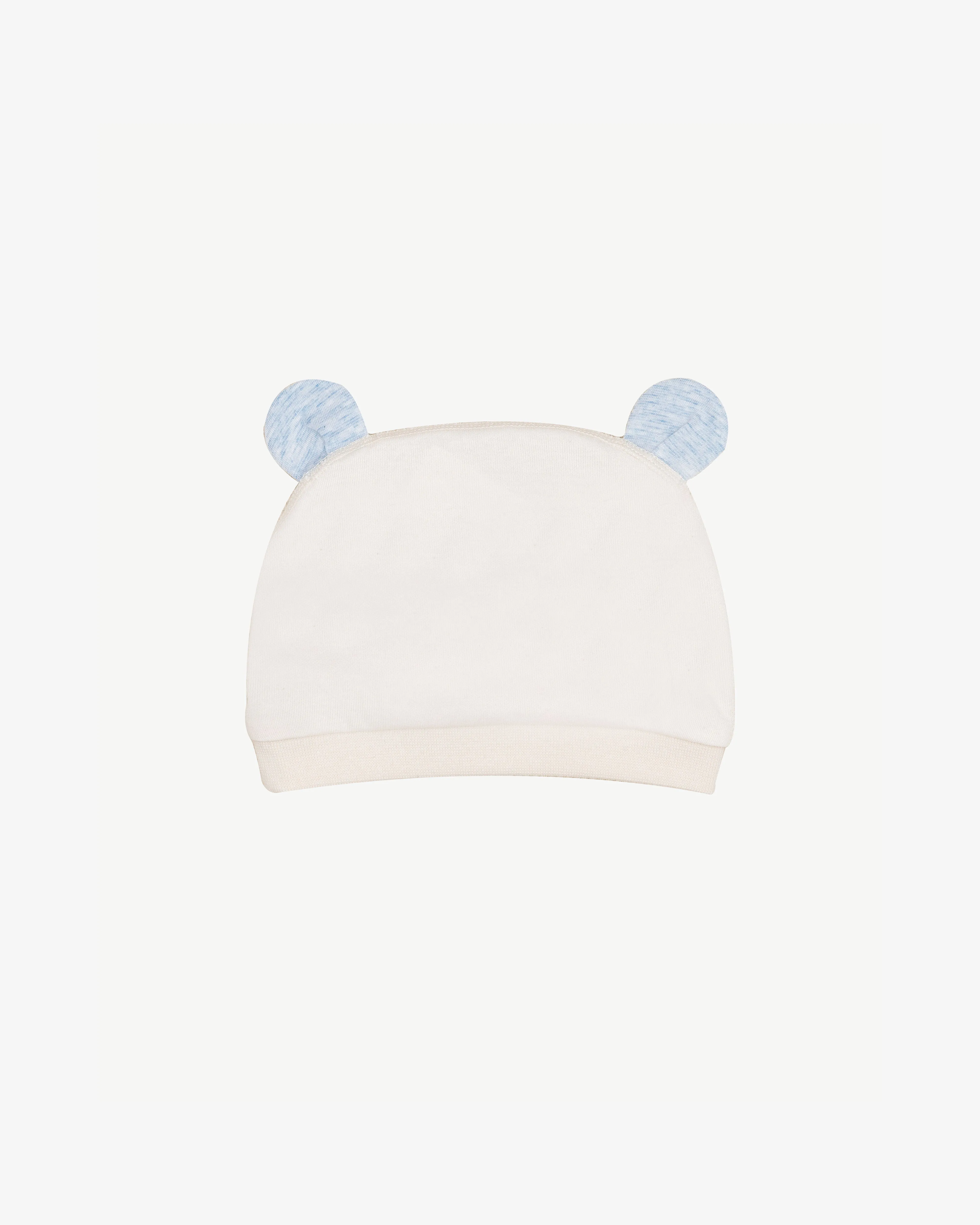 Baby Beanie (Pack of 2, Blue)