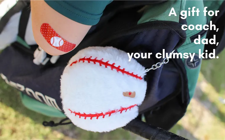 BASEBALL First-Aid Keychain
