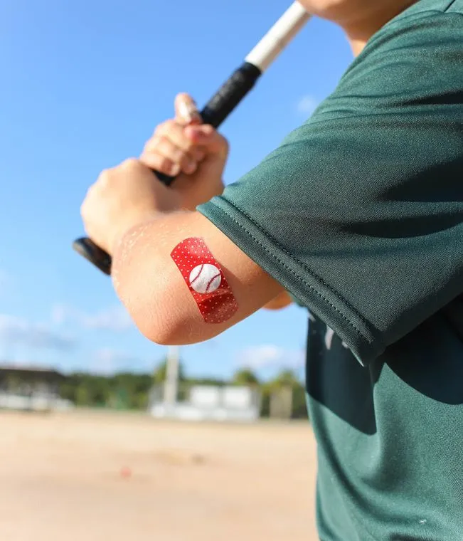 BASEBALL First-Aid Keychain