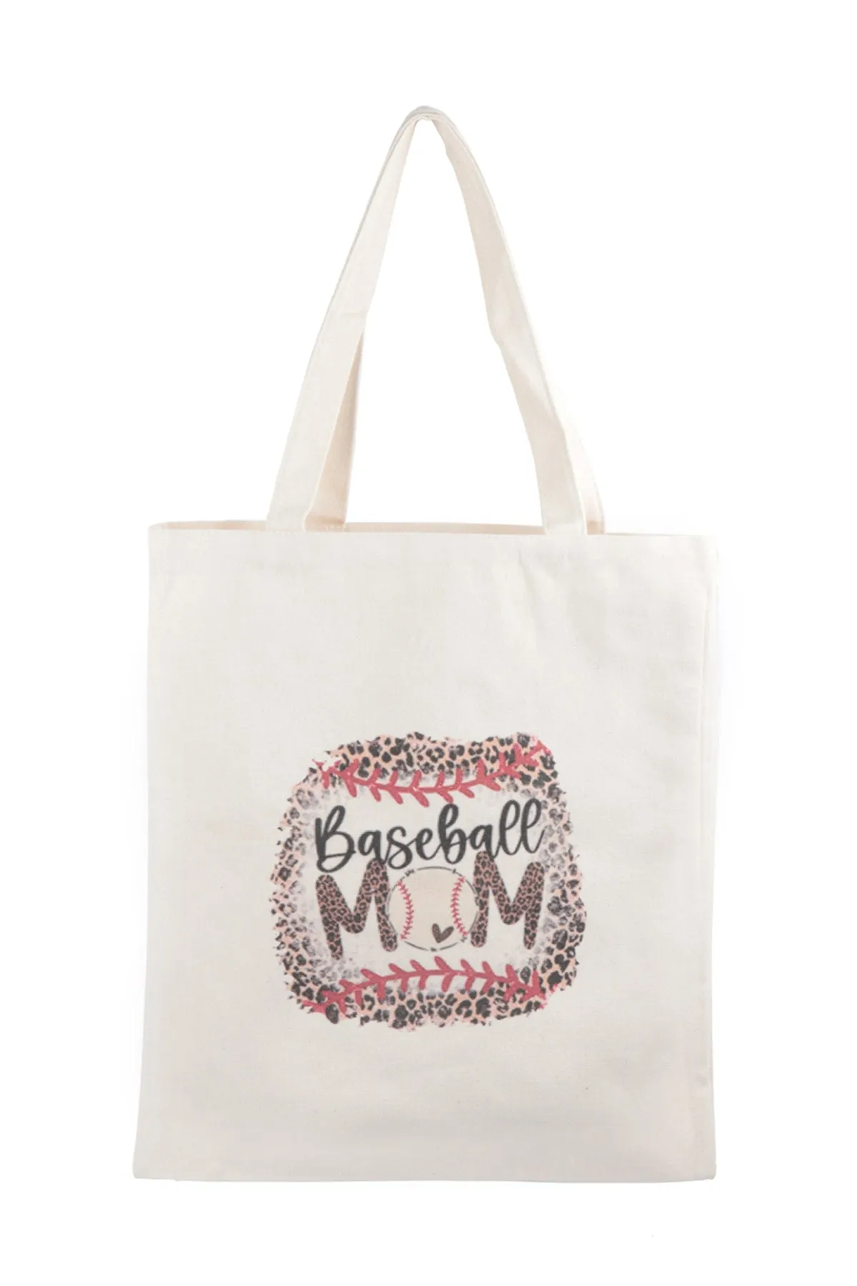 BASEBALL MOM PRINT TOTE BAG