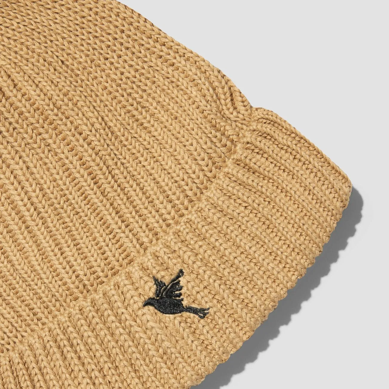 Beanie Knitted Brown