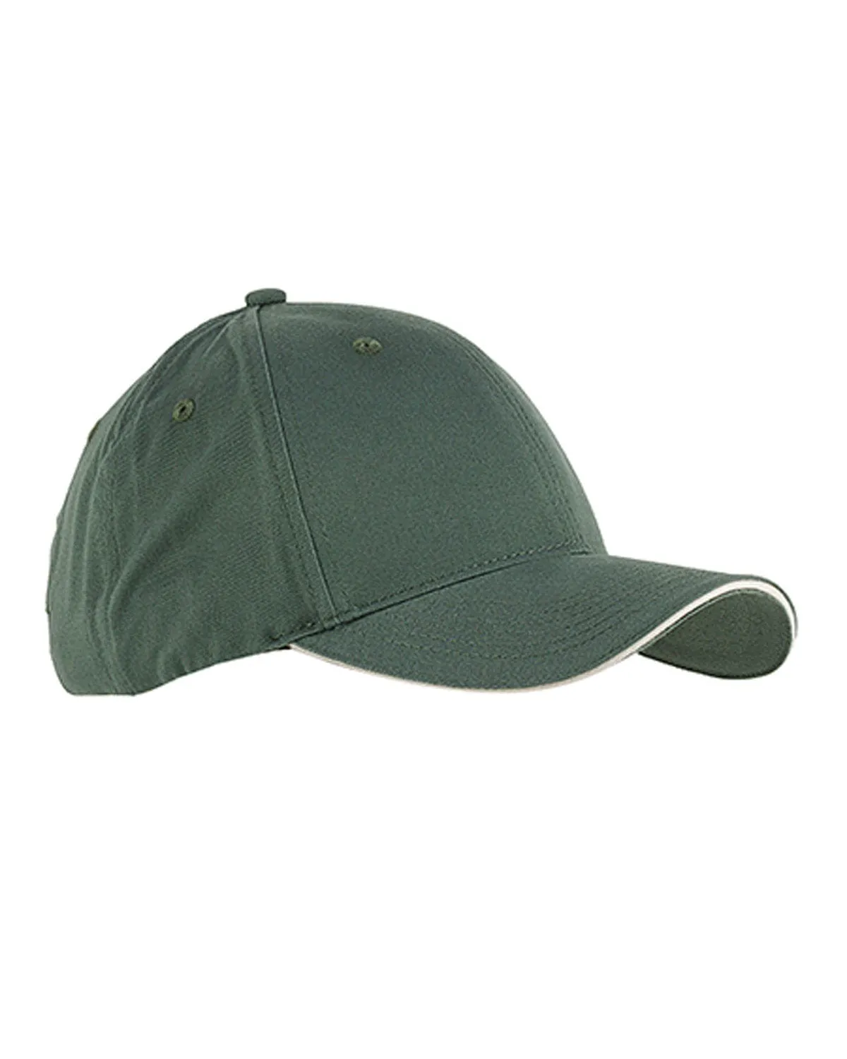 Big Accessories Sandwich Bill Baseball Cap | Olive/ Stone