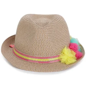 Billie Blush - Fedora with Coloured Sequin Band