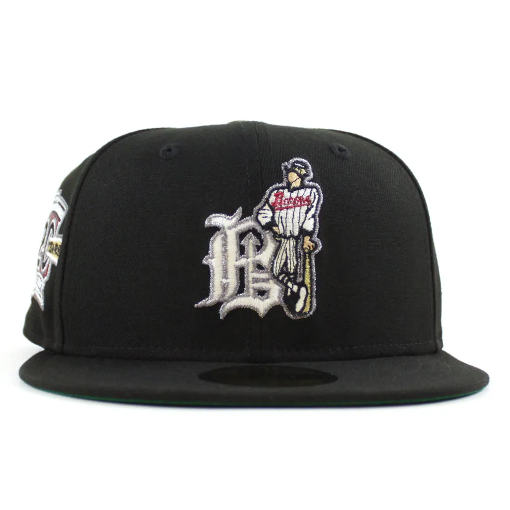 BIRMINGHAM BARONS 20 Years New Era 59Fifty Fitted Hat (Black Green Under Brim)