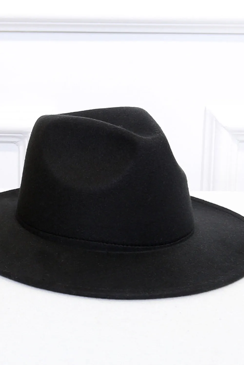 Black Fedora Hat