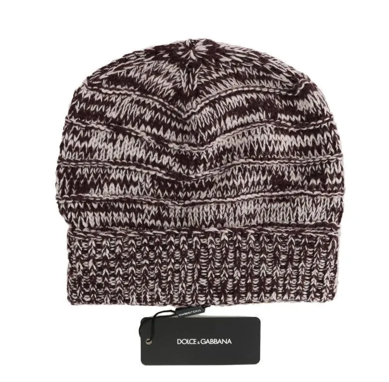 Bordeaux Wool Winter Beanie