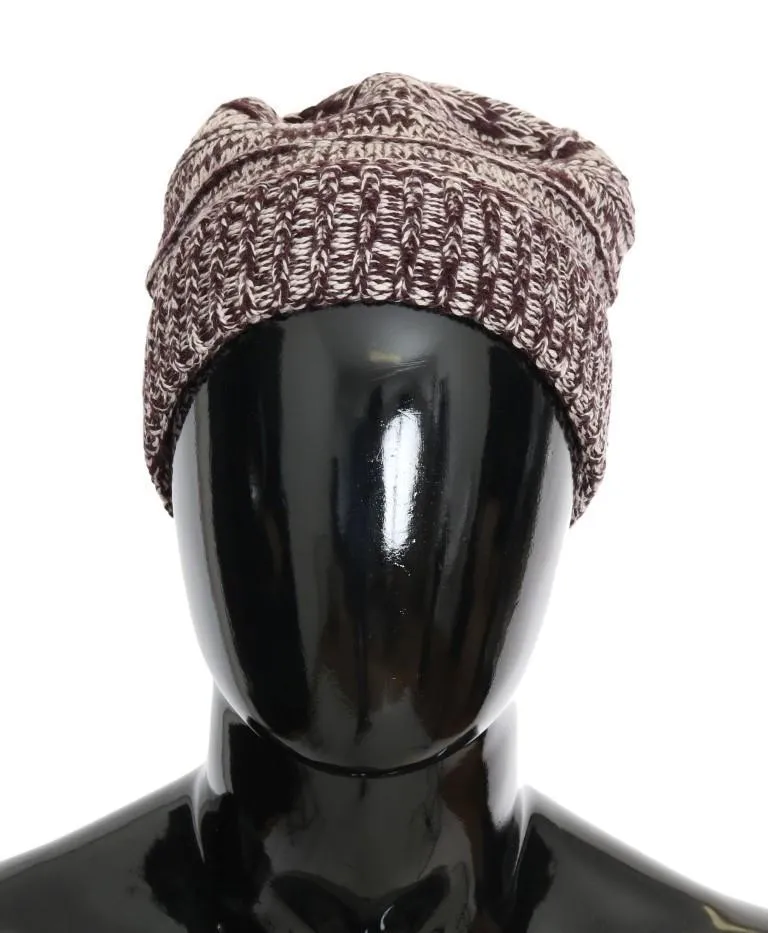 Bordeaux Wool Winter Beanie