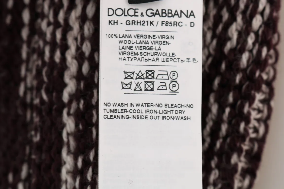 Bordeaux Wool Winter Beanie
