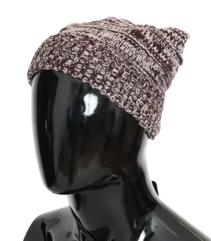 Bordeaux Wool Winter Beanie