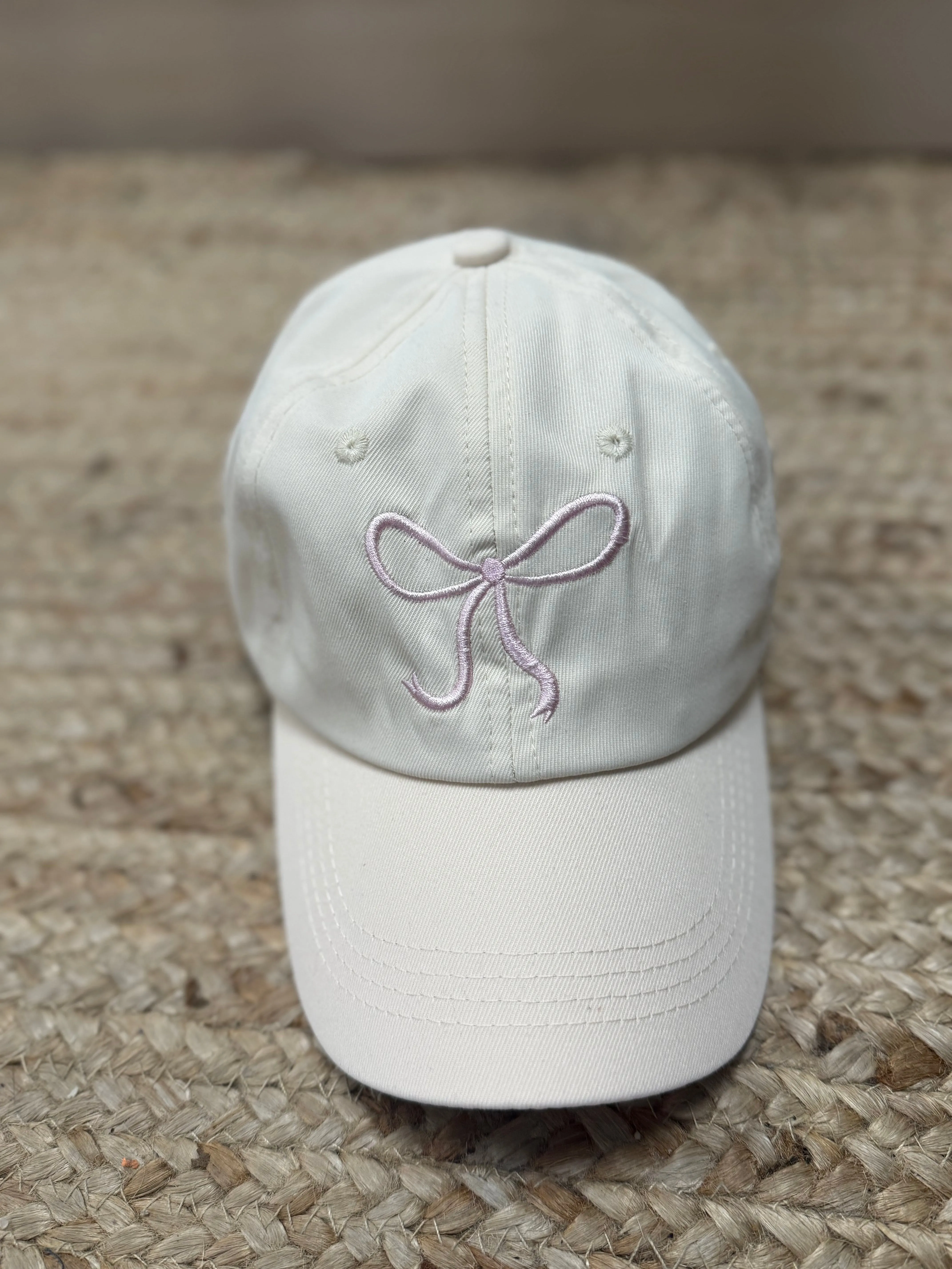 Bow ball cap