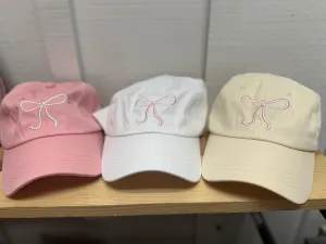 Bow ball cap