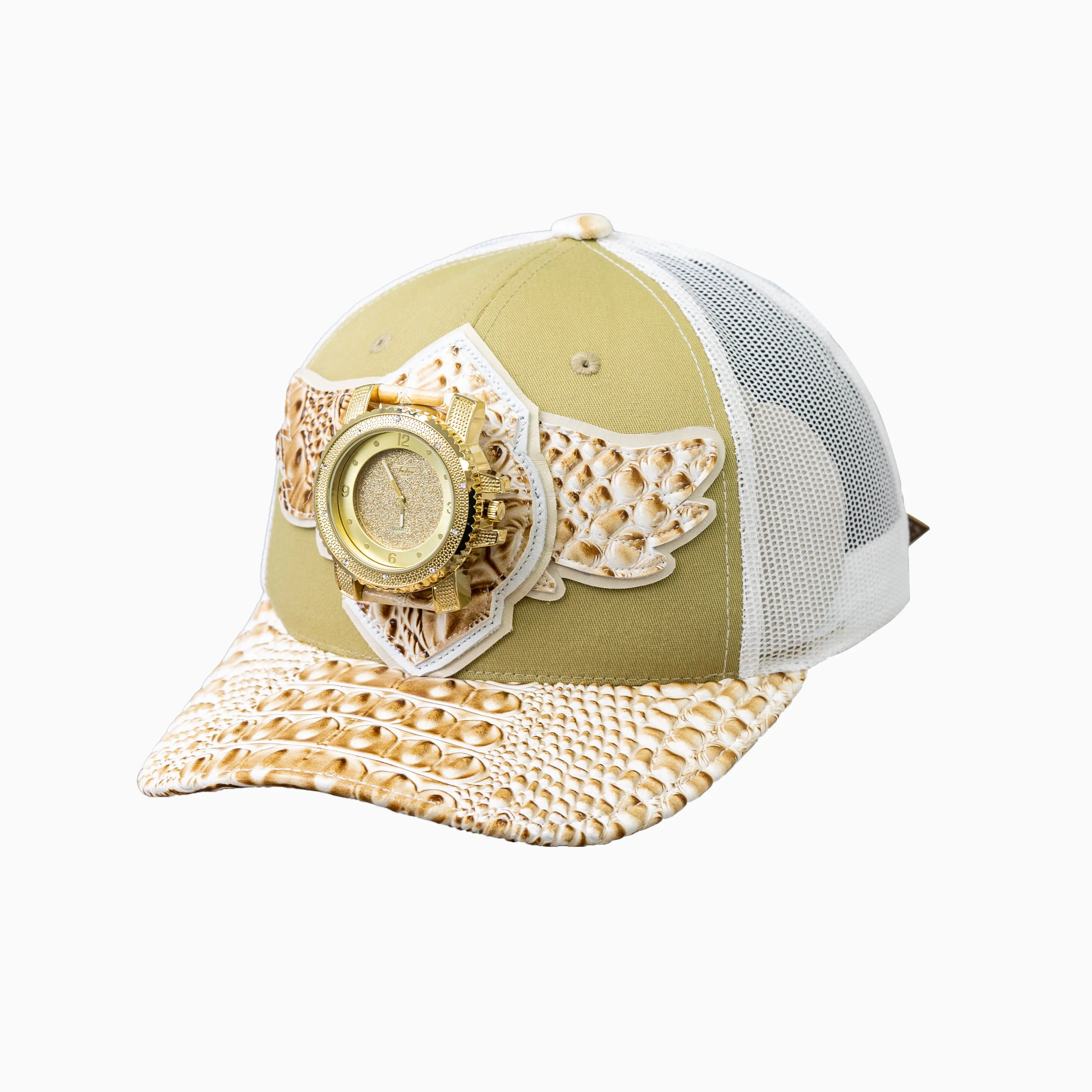 Breyer's Buck 50 Wool Trucker Hat With Leather Visor