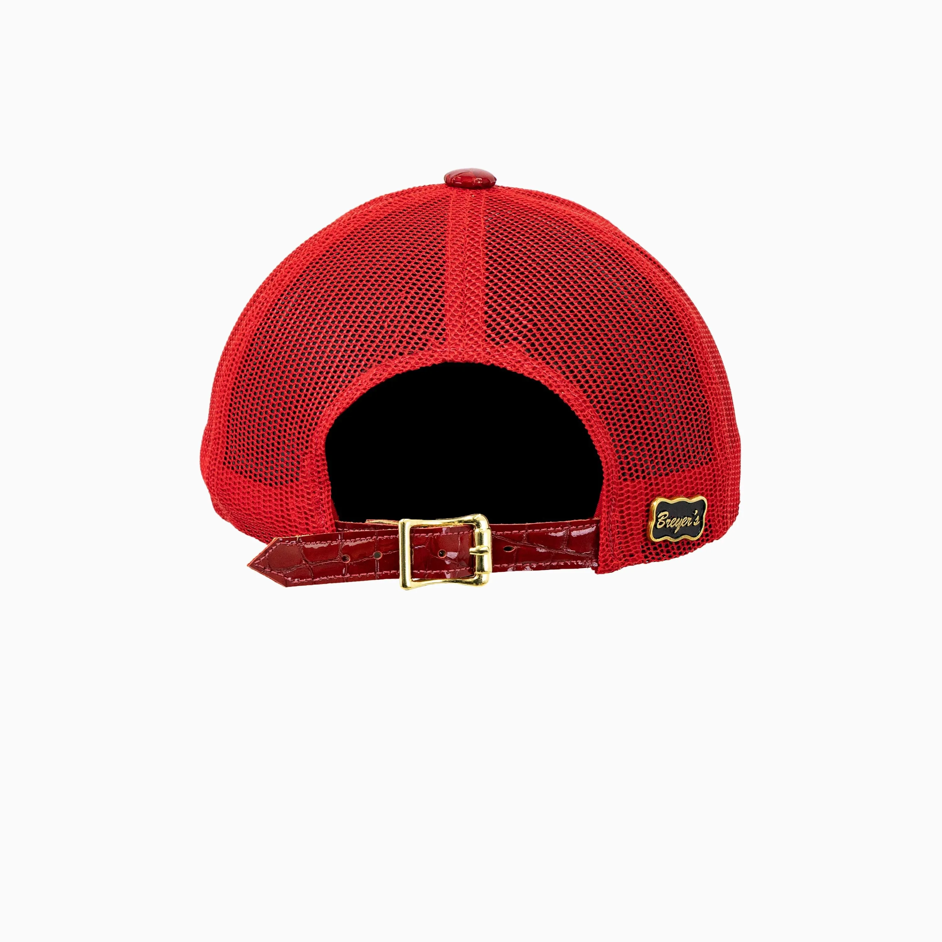 Breyer's Buck 50 Wool Trucker Hat With Leather Visor