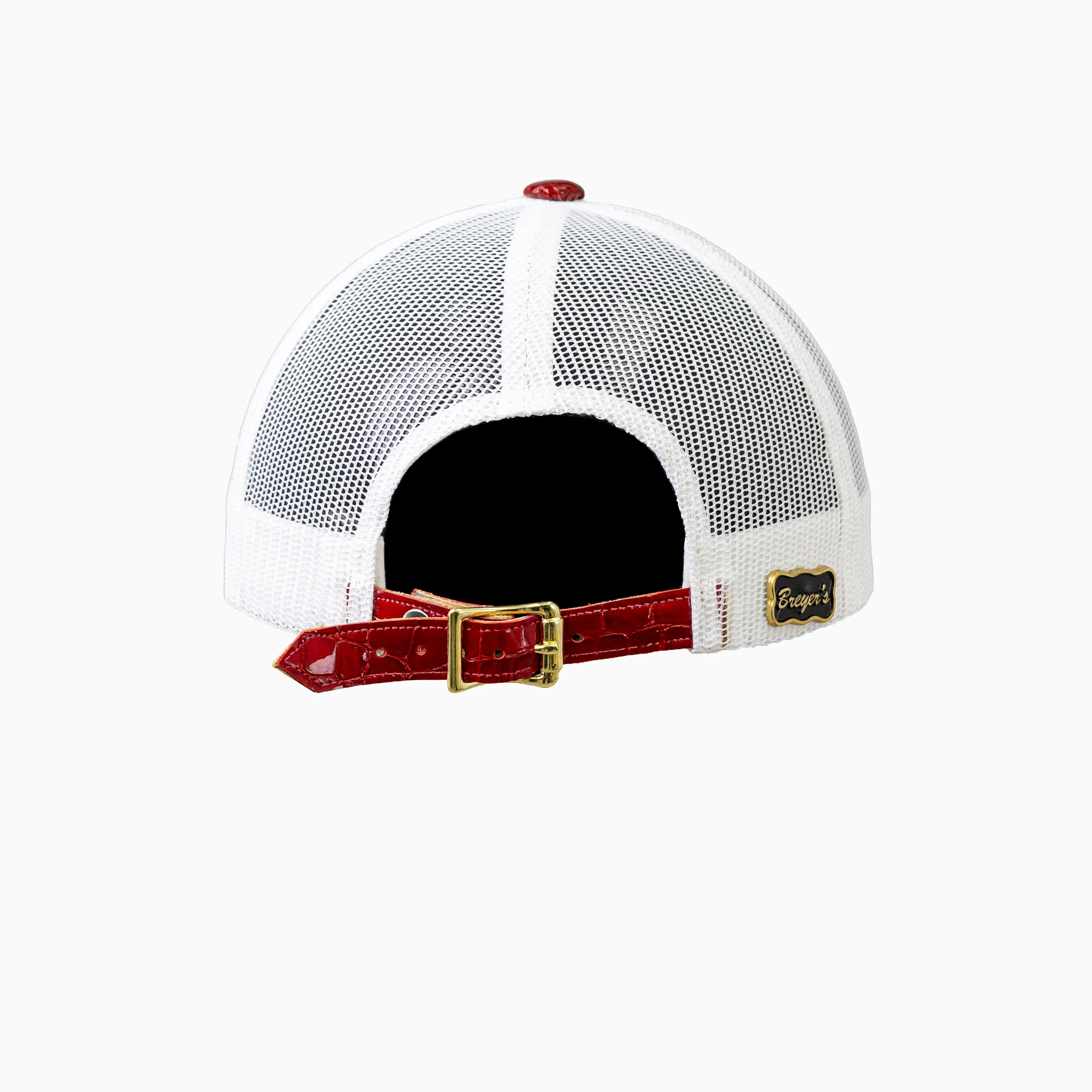 Breyer's Buck 50 Wool Trucker Hat With Leather Visor
