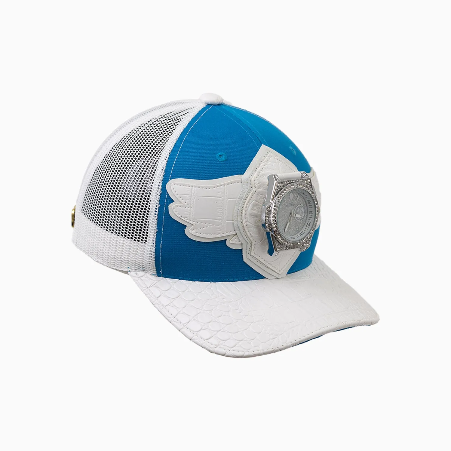 Breyer's Buck 50 Wool Trucker Hat With Leather Visor