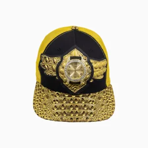 Breyer's Buck 50 Wool Trucker Hat With Leather Visor