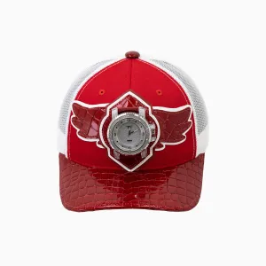 Breyer's Buck 50 Wool Trucker Hat With Leather Visor