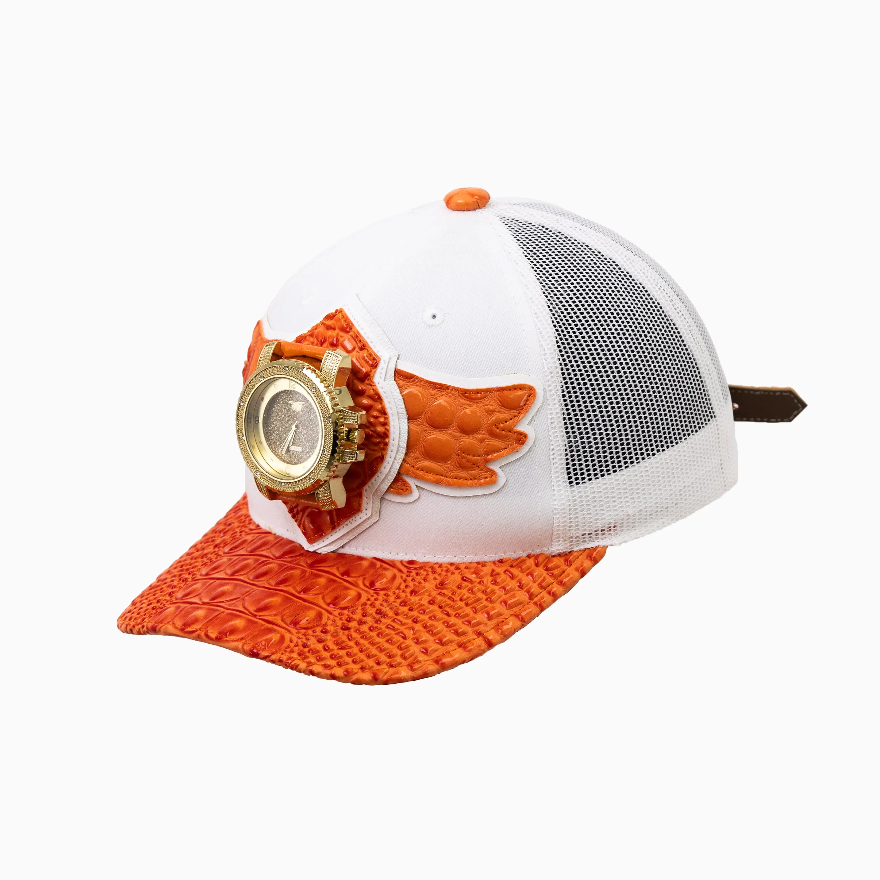 Breyer's Buck 50 Wool Trucker Hat With Leather Visor