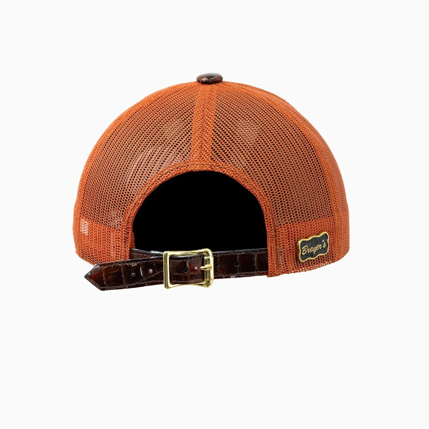 Breyer's Buck 50 Wool Trucker Hat With Leather Visor