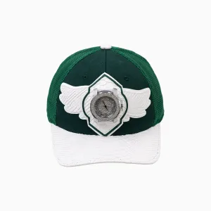 Breyer's Buck 50 Wool Trucker Hat With Leather Visor