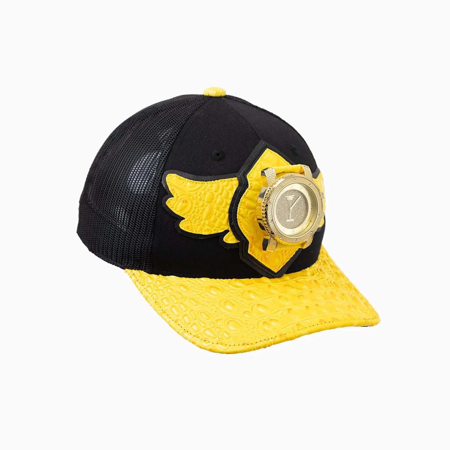 Breyer's Buck 50 Wool Trucker Hat With Leather Visor