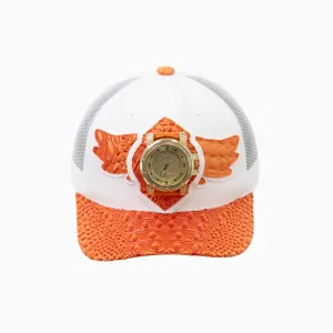 Breyer's Buck 50 Wool Trucker Hat With Leather Visor