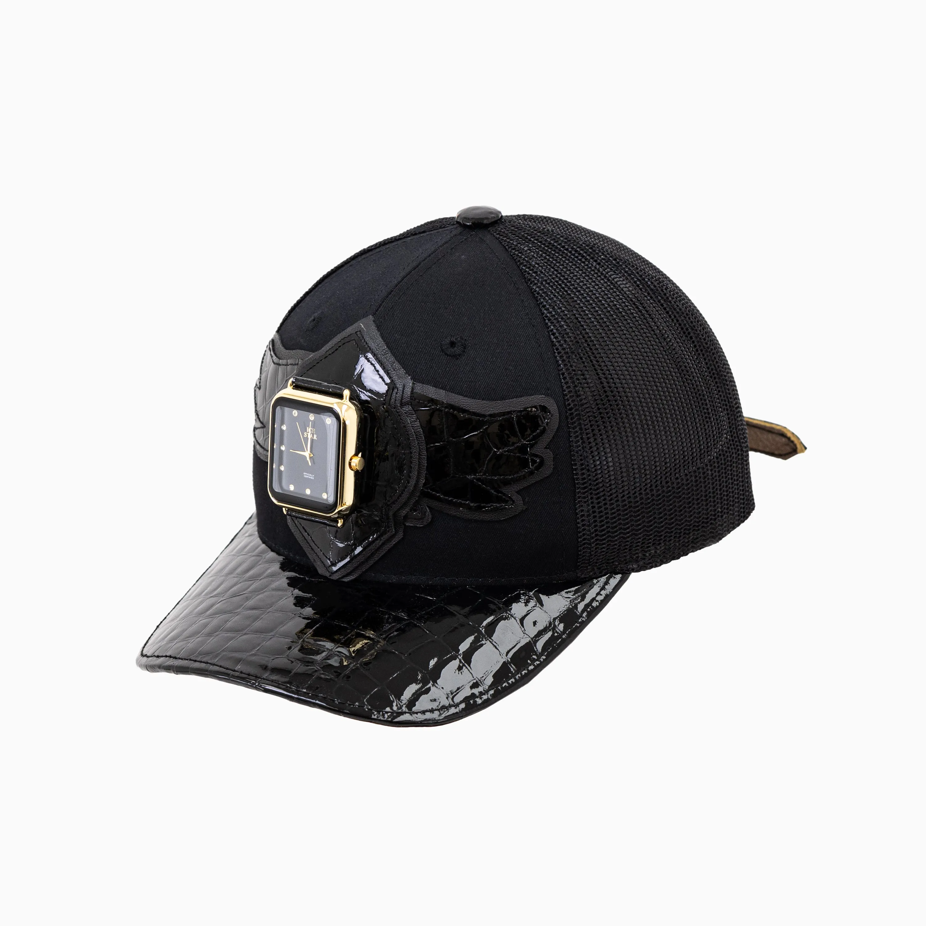 Breyer's Buck 50 Wool Trucker Hat With Leather Visor