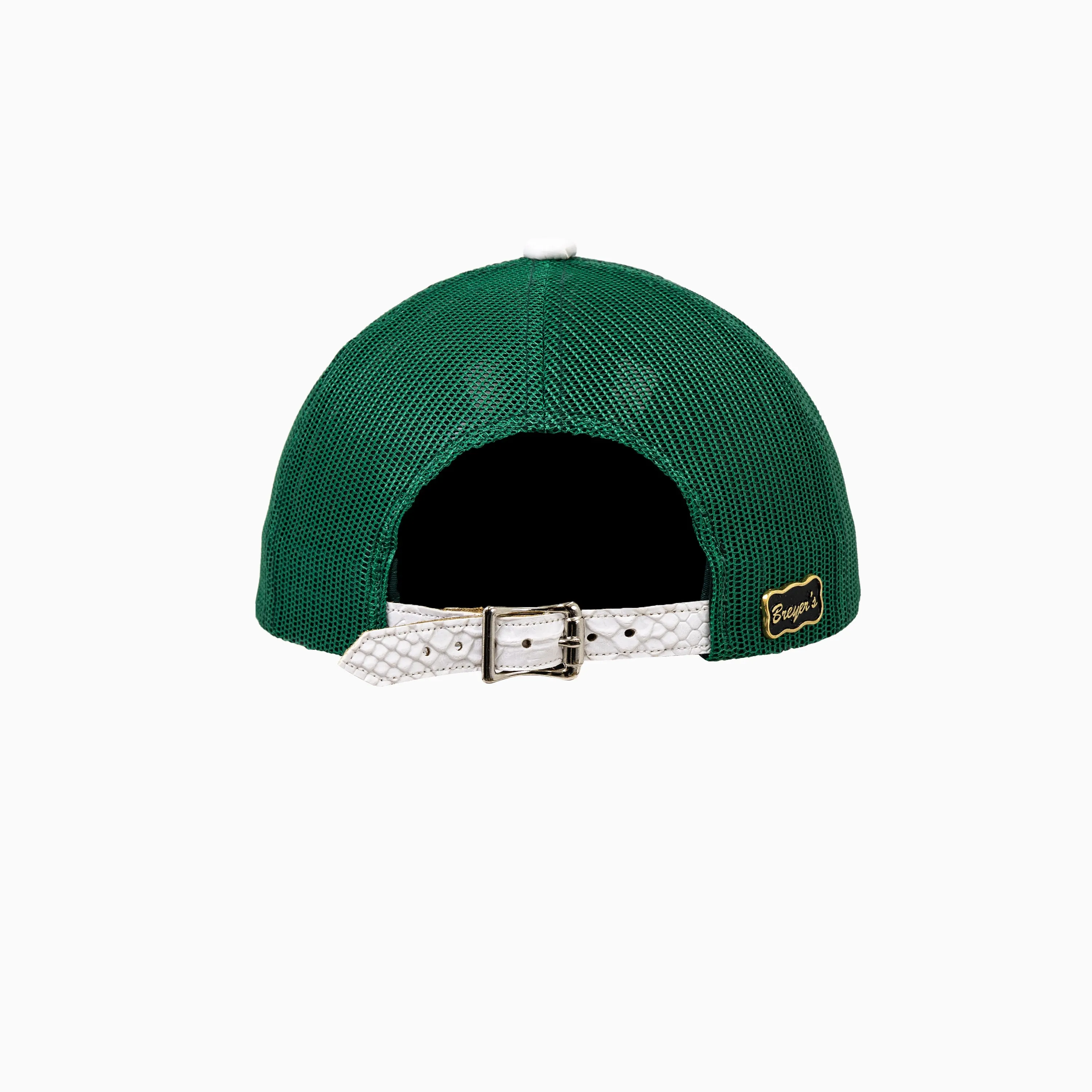 Breyer's Buck 50 Wool Trucker Hat With Leather Visor