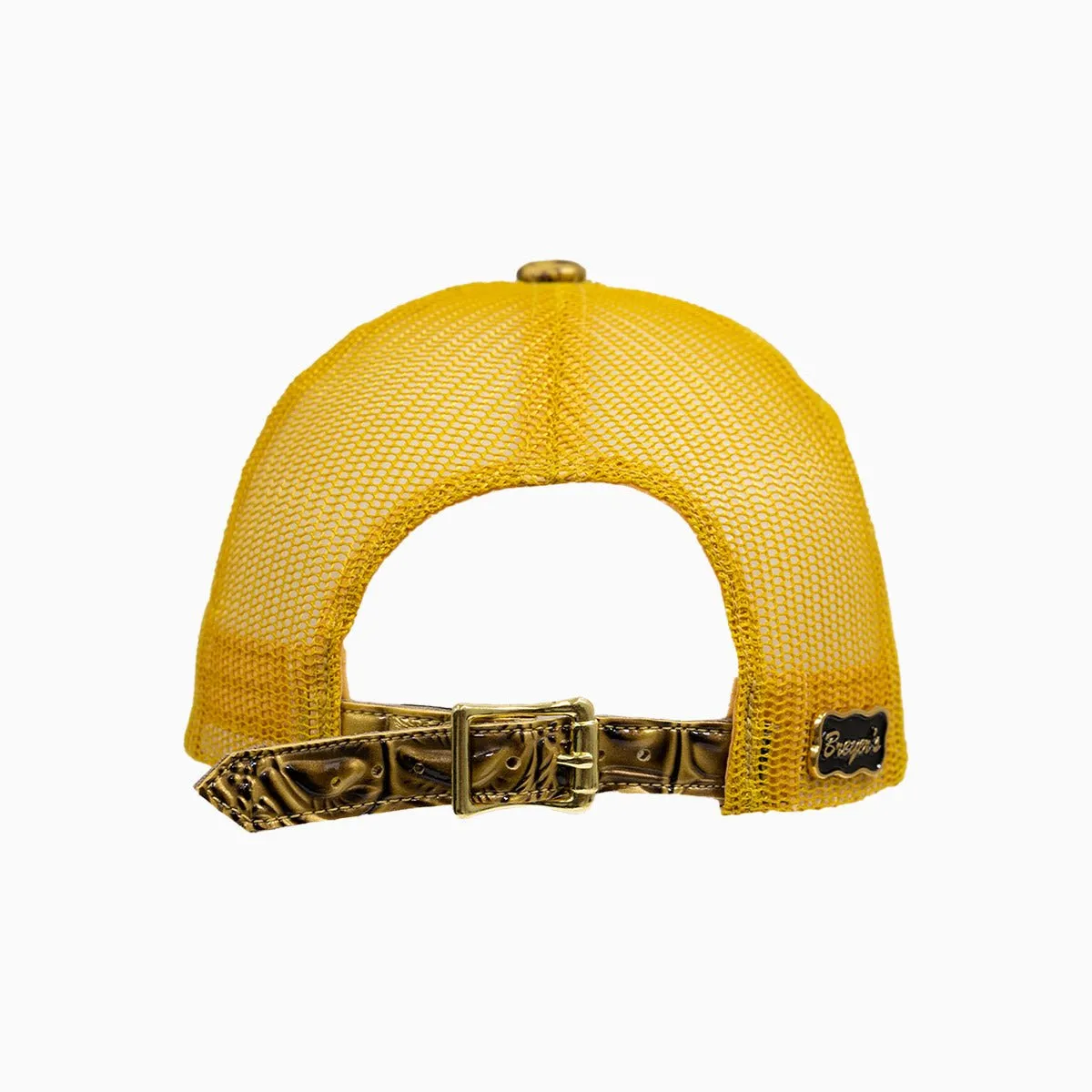 Breyer's Buck 50 Wool Trucker Hat With Leather Visor