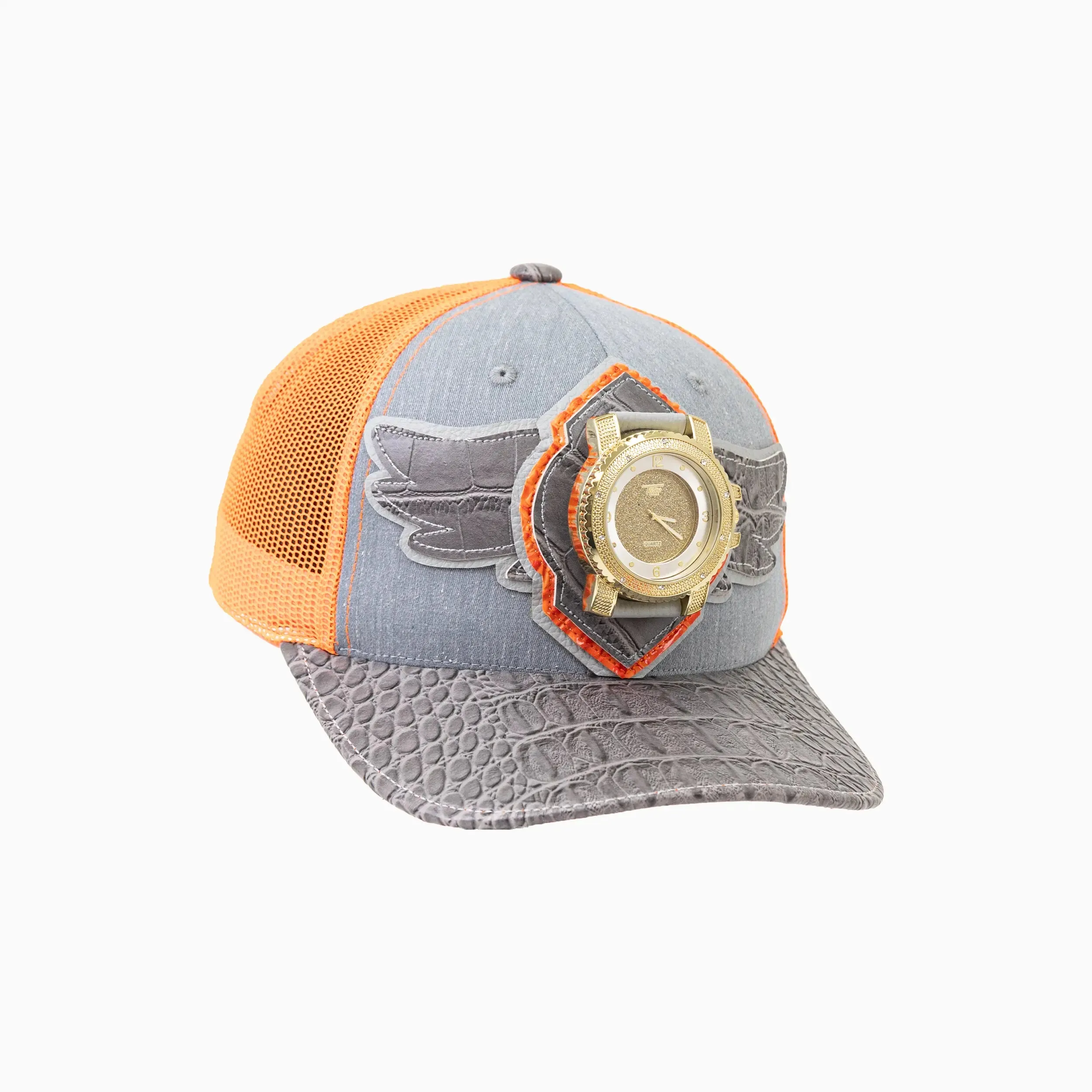 Breyer's Buck 50 Wool Trucker Hat With Leather Visor