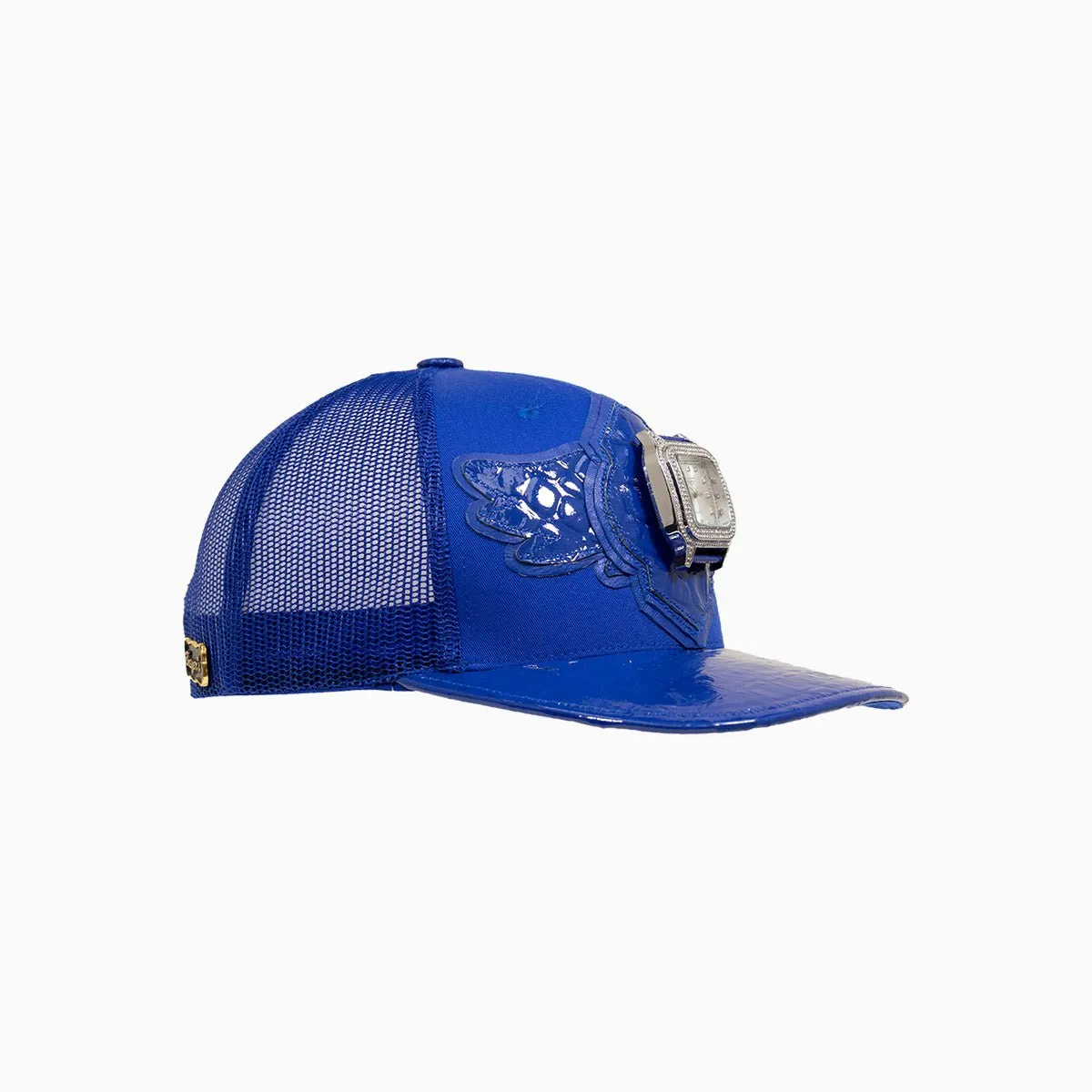 Breyer's Buck 50 Wool Trucker Hat With Leather Visor