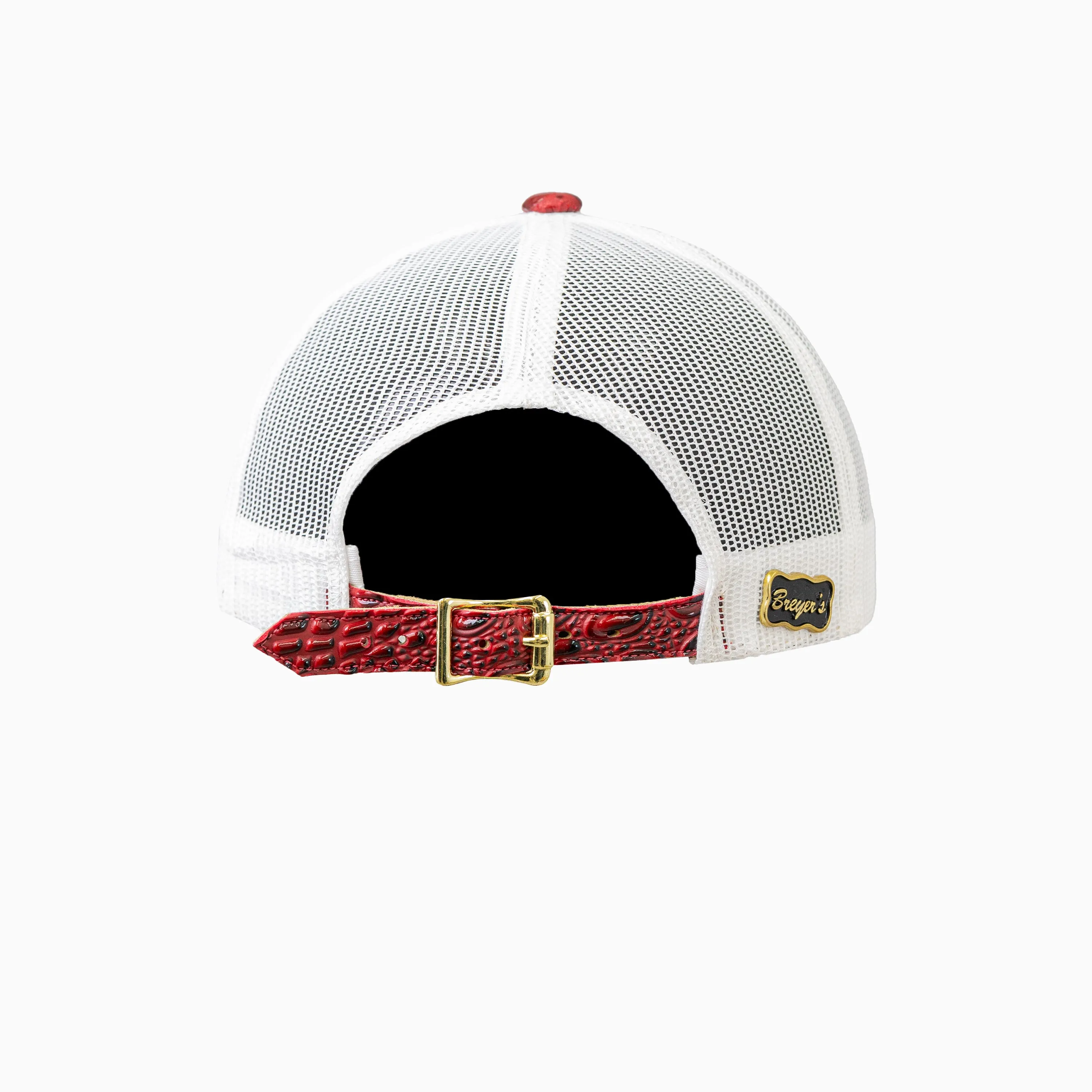 Breyer's Buck 50 Wool Trucker Hat With Leather Visor