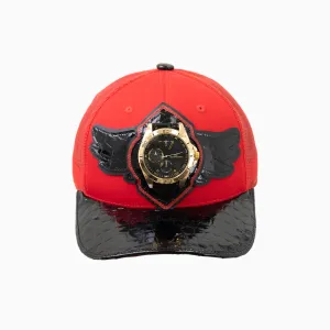 Breyer's Buck 50 Wool Trucker Hat With Leather Visor
