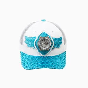 Breyer's Buck 50 Wool Trucker Hat With Leather Visor