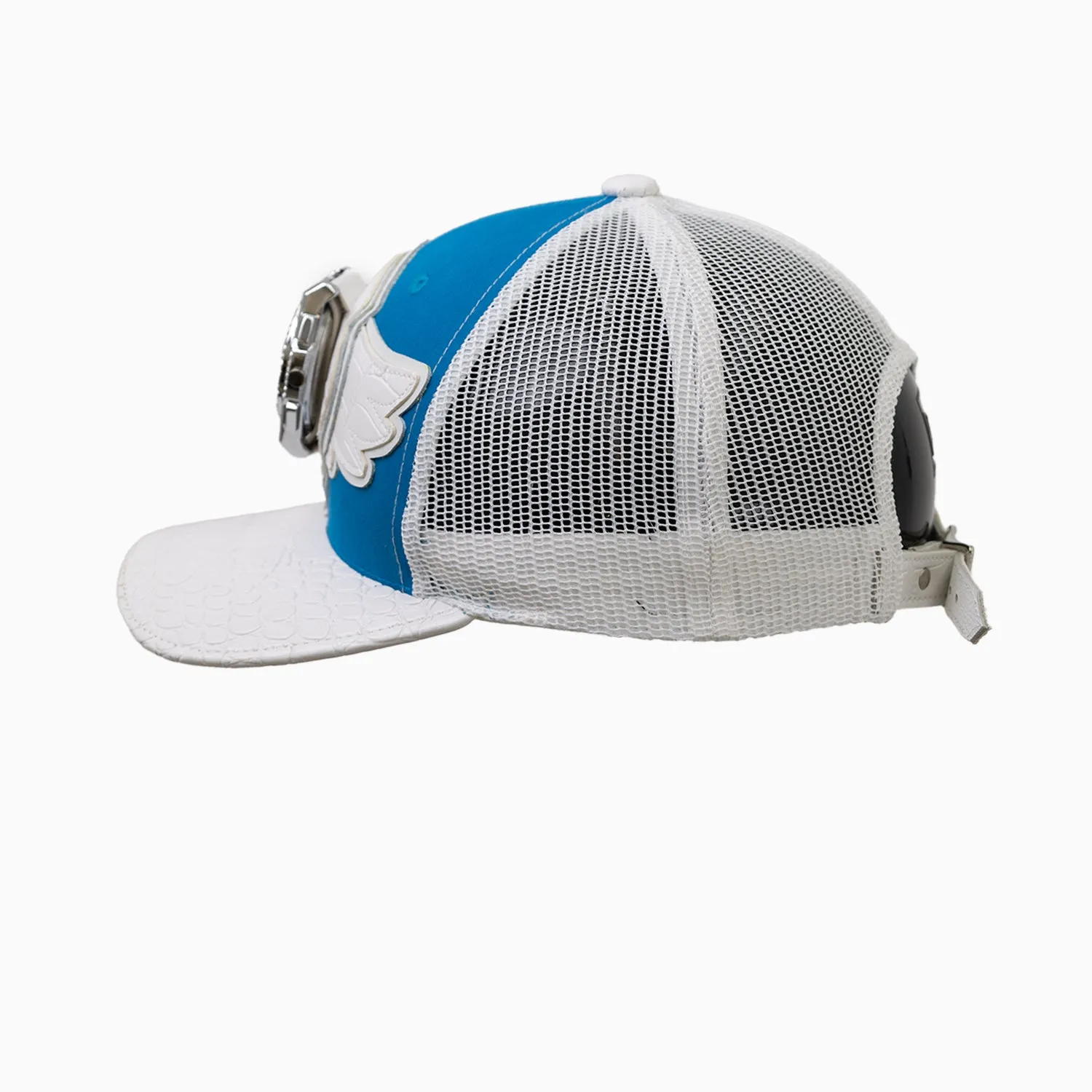 Breyer's Buck 50 Wool Trucker Hat With Leather Visor