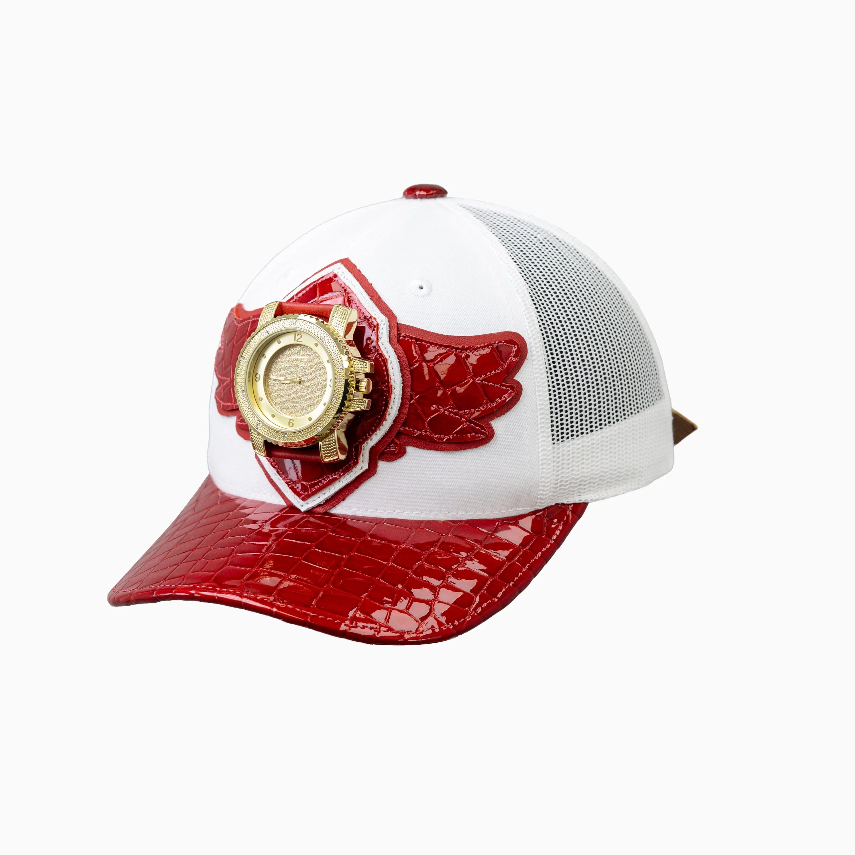 Breyer's Buck 50 Wool Trucker Hat With Leather Visor