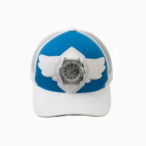 Breyer's Buck 50 Wool Trucker Hat With Leather Visor